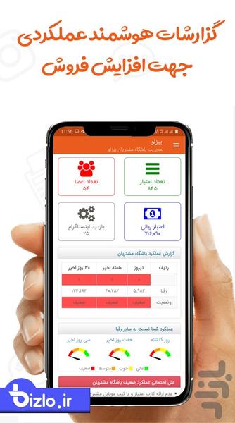 بیزلو کسب و کار - Image screenshot of android app