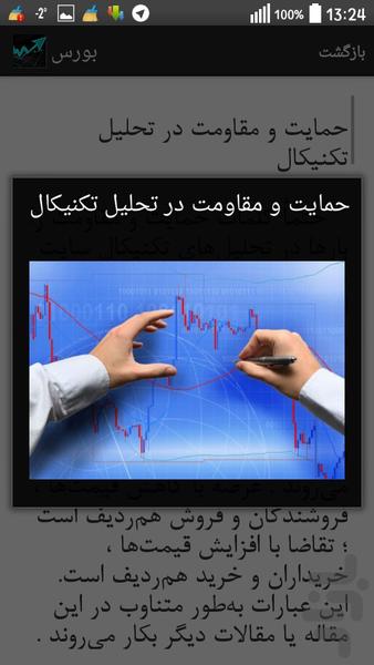 The secret of success in bors - Image screenshot of android app