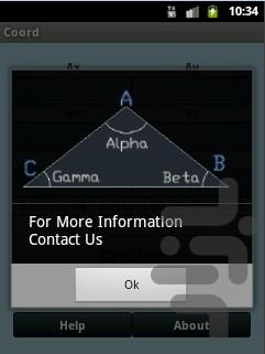 مختصات - Image screenshot of android app