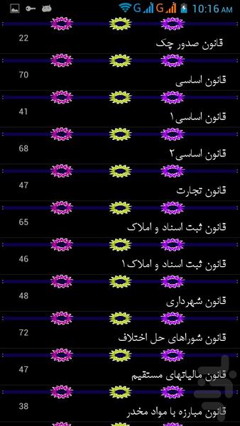 حقوق دان شو+کل قانون کشور - عکس برنامه موبایلی اندروید