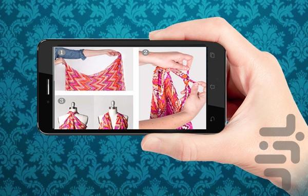 Creativity with Scarves - Image screenshot of android app