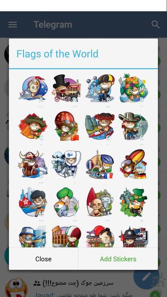 همه چیز در مورد تلگرام - عکس برنامه موبایلی اندروید