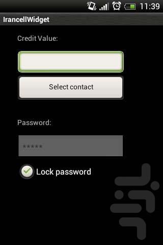 Irancell Widget - Image screenshot of android app