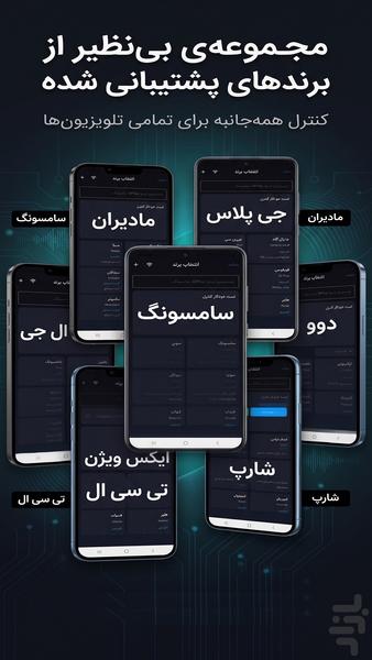 کنترل تلویزیون - عکس برنامه موبایلی اندروید