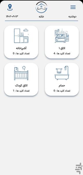 سیستم هوشمند لیام RF - عکس برنامه موبایلی اندروید