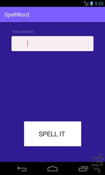 SpellWord - عکس برنامه موبایلی اندروید