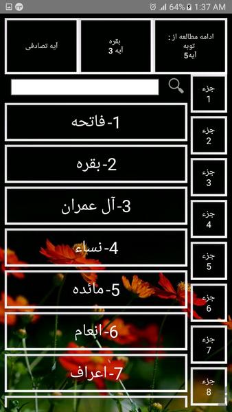 زیارت عاشورا صوتی و متنی - Image screenshot of android app