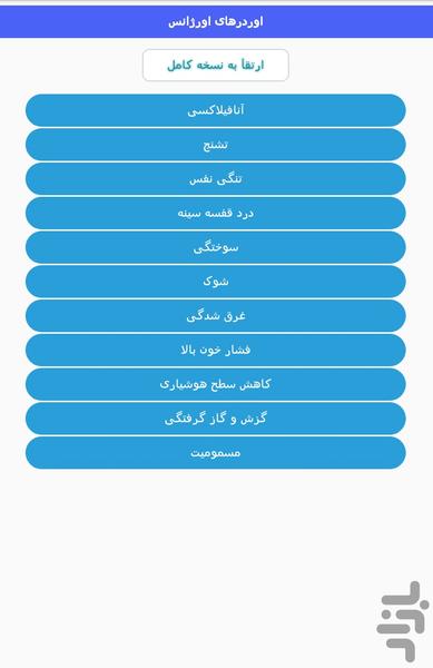 Emergency Room Orders - Image screenshot of android app