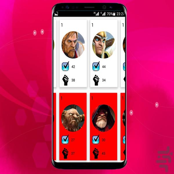 جنگجویان زبان اموز - عکس برنامه موبایلی اندروید