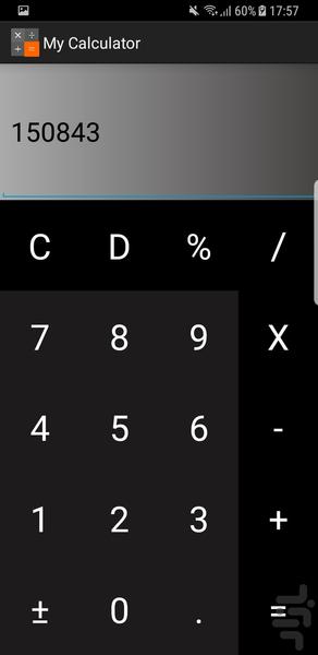 My Calculator - Image screenshot of android app