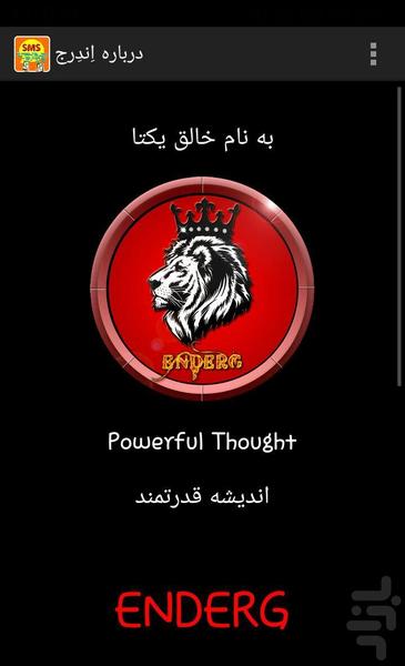 SMS ENDERG - Image screenshot of android app
