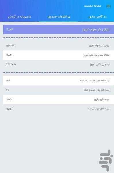 تکافل - عکس برنامه موبایلی اندروید