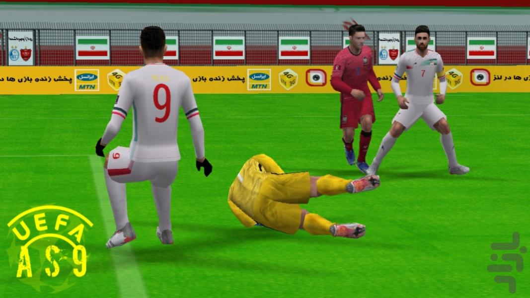 فوتبال22+ لیگ برتر ایران نیم فصل دوم - Gameplay image of android game