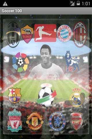 Soccer 100 - Image screenshot of android app