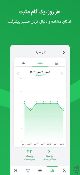 ترکش کن - ترک سیگار و ویپ به راحتی! - عکس برنامه موبایلی اندروید