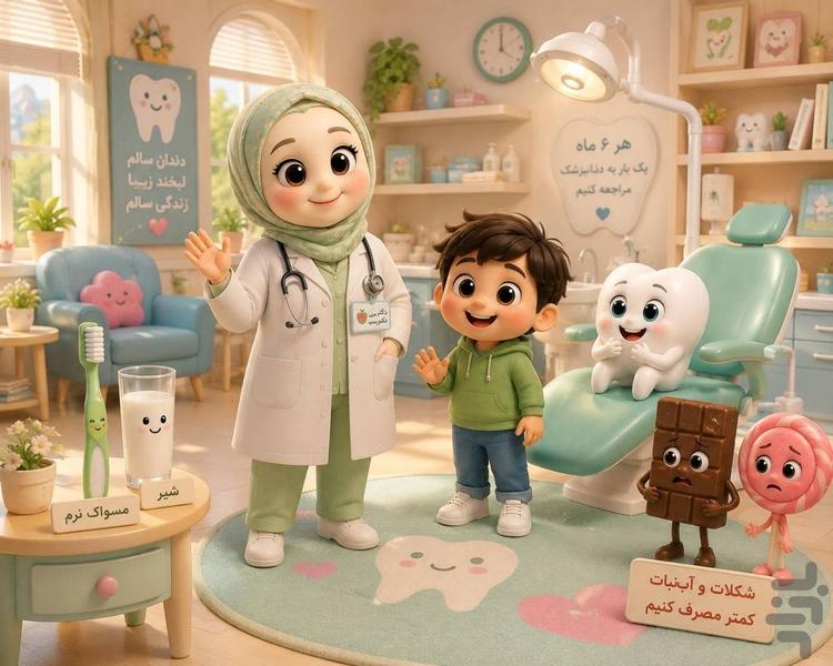 بازی سلامت دندان - عکس برنامه موبایلی اندروید