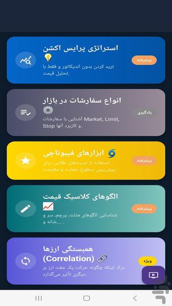 آکادمی ترید با هوش مصنوعی - عکس برنامه موبایلی اندروید