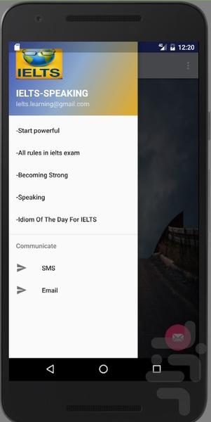 اسپیکینگ ایلتس - Image screenshot of android app
