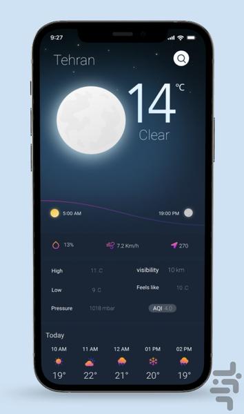 Weather - Image screenshot of android app