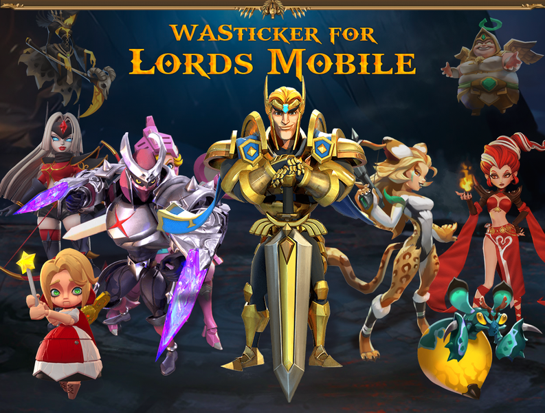 WAStickers For Lords Mobile - Image screenshot of android app