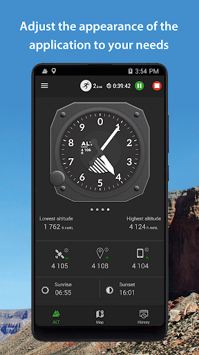 Altimeter - Image screenshot of android app