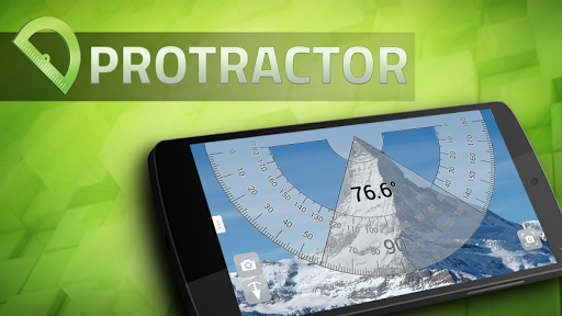 Protractor - عکس برنامه موبایلی اندروید