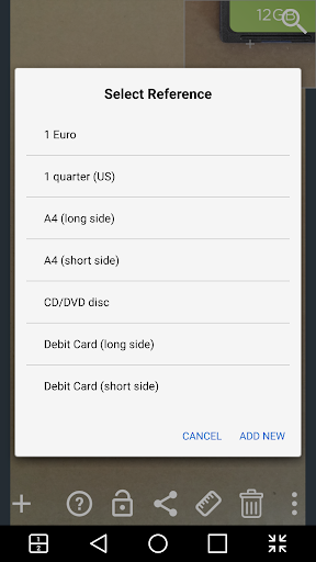 Ruler - Image screenshot of android app