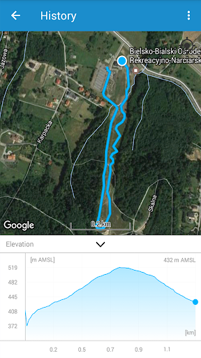 Ski Tracker - Image screenshot of android app