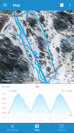 Ski Tracker - Image screenshot of android app