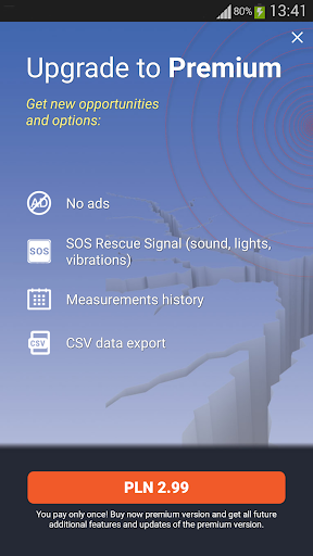 Vibration Meter - عکس برنامه موبایلی اندروید