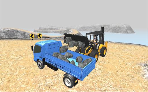 Excavator Simulator 3D Construction Simulator - Gameplay image of android game