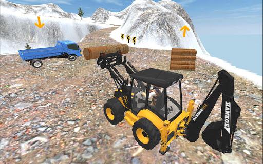 Excavator Simulator 3D Construction Simulator - Gameplay image of android game