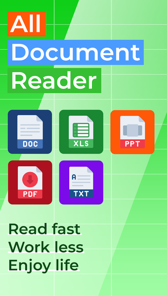 XLSX Viewer & All File Reader - عکس برنامه موبایلی اندروید