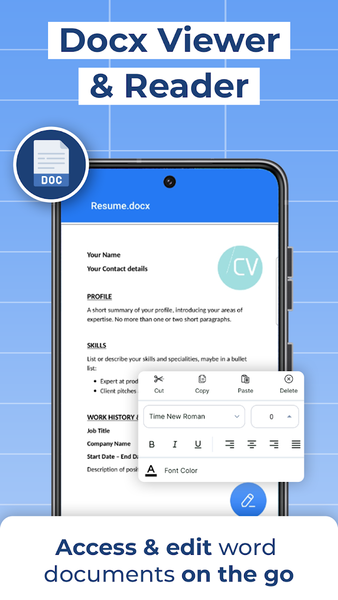 XLSX Viewer & All File Reader - Image screenshot of android app