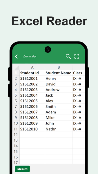 CSV Reader - CSV Viewer - Image screenshot of android app