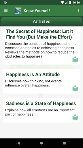 Know Yourself Personality Test - عکس برنامه موبایلی اندروید