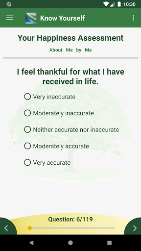 Know Yourself Personality Test - عکس برنامه موبایلی اندروید