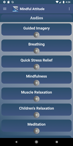 Mindful Attitude & Meditation - Image screenshot of android app