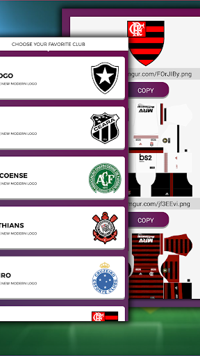 Dream League Soccer Brazil Kits and Logos 2019-2020 - [512X512]