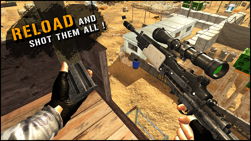 Modern Military Sniper Shooter 2019 - Gameplay image of android game