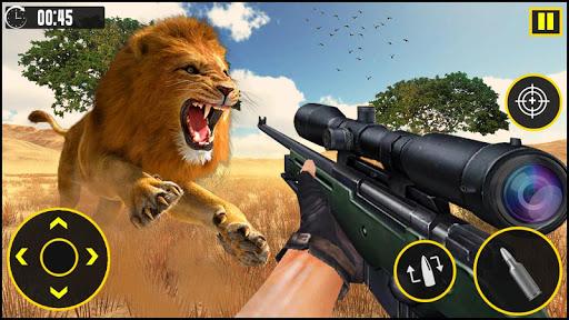 Safari Animal Hunter 2020: safari 4x4 hunting game - Gameplay image of android game