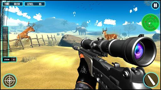 Deer Hunting games 2020: Wild animal gun shooting - Gameplay image of android game