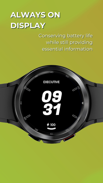 Embassy 2: Minimal Watch Face - Image screenshot of android app
