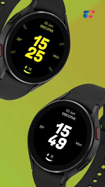 Embassy 2: Minimal Watch Face - Image screenshot of android app