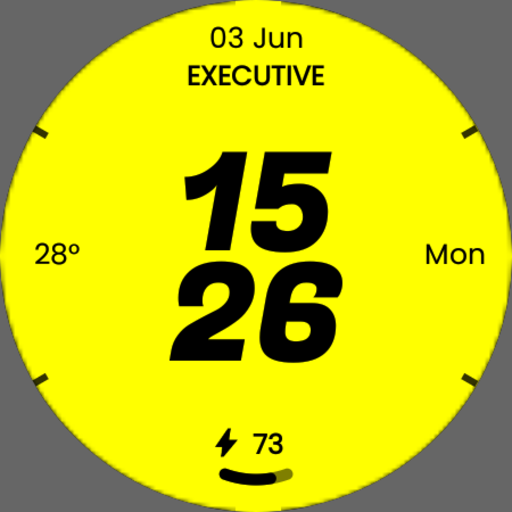 Embassy 2: Minimal Watch Face - Image screenshot of android app