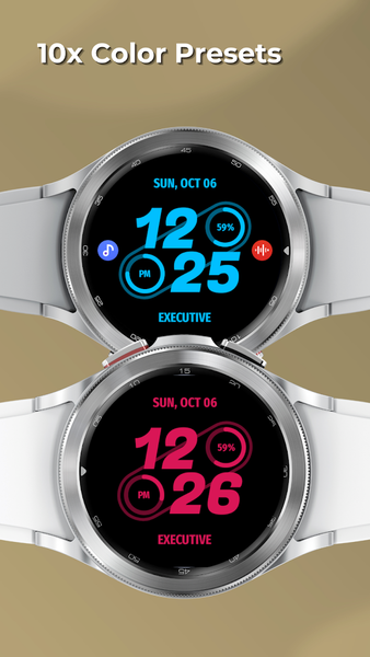 Embassy ۳: Minimal Watch Face - عکس برنامه موبایلی اندروید