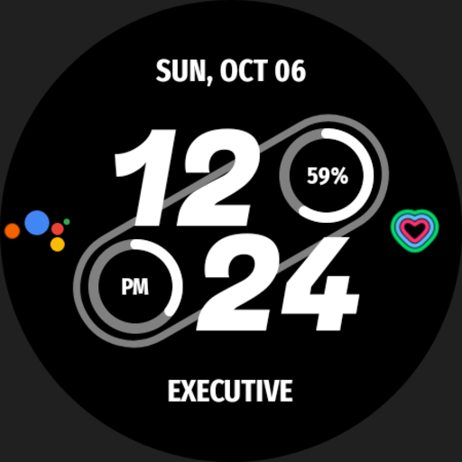 Embassy ۳: Minimal Watch Face - عکس برنامه موبایلی اندروید