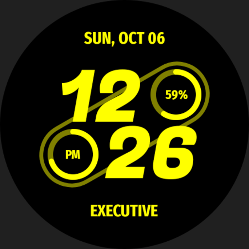 Embassy ۳: Minimal Watch Face - عکس برنامه موبایلی اندروید