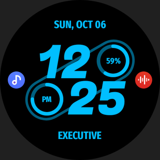 Embassy ۳: Minimal Watch Face - عکس برنامه موبایلی اندروید