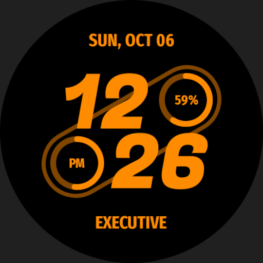 Embassy ۳: Minimal Watch Face - عکس برنامه موبایلی اندروید